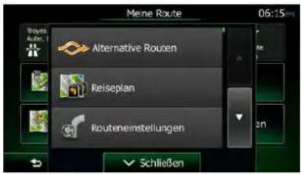 Meine Route Traves Autres 1 Alternative Routen Reiseplan Routeneinstellungen Schließen