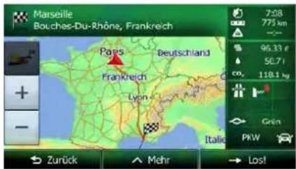 Marseille Bouches-Du-Rhône, Frankreich Pons Deutschland Frankreich Lyon Italie 7:08 775 km 96.33 g 50.71 118.1 kg Grün PKW Zurück Mehr Lost