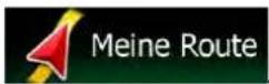 CLARION FX504E - Eine Route aus der Liste der Ziele aufbauen (Route erstellen) - 2