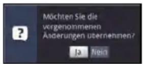TECHNISAT TECHNIMEDIA UHD+ 49 SL - Einstellungen übernehmen / Menüs und Funktionen verlassen - 1