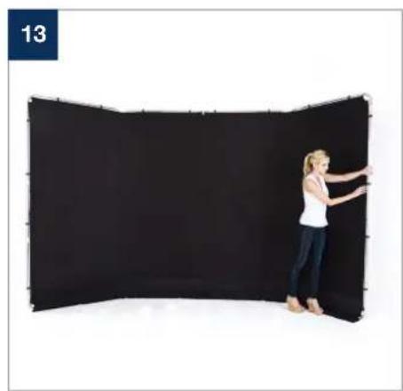 Lastolite LL LB7621 - Setting up the Panoramic Background - 1
