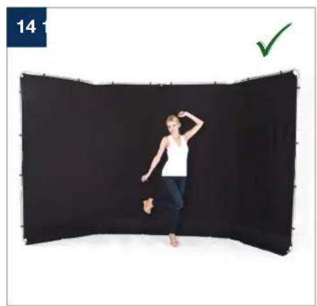 Lastolite LL LB7622 - Setting up the Panoramic Background - 2