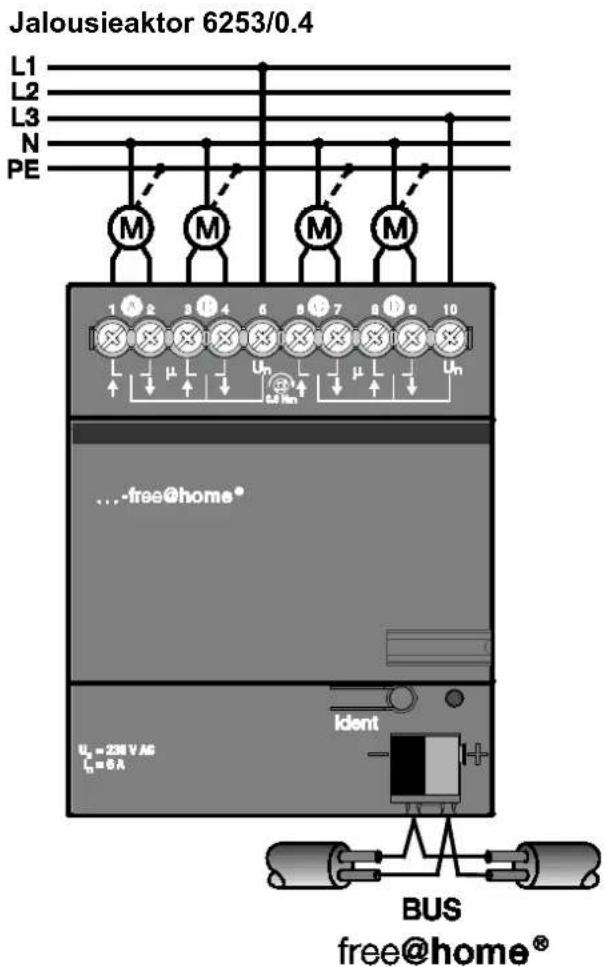 Busch-Jaeger 2CKA006220A0029 - Anschlussbild - 1
