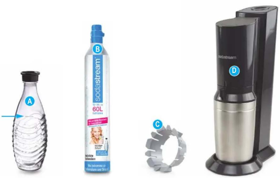 SODASTREAM Crystal 2.0 - Das gehört zu der SodaStream Crystal - 1