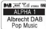 ALBRECHT DR 201 - Automatischer Sendersuchlauf - es erscheint ( AUTO ) - 3
