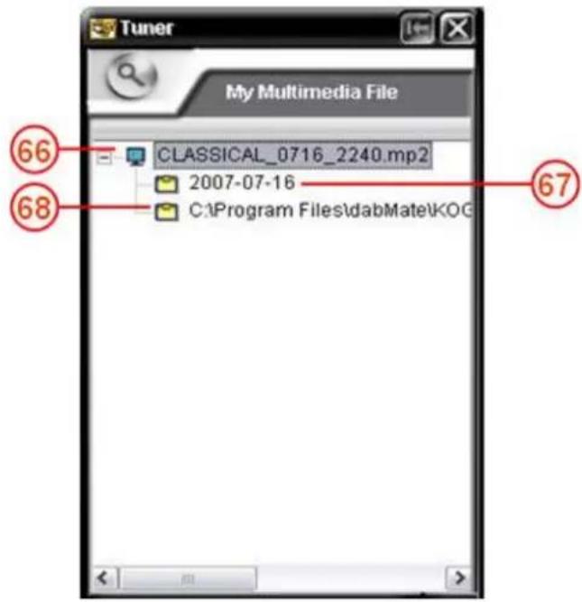 ALBRECHT DR403 - My Multimedia Files – Speicherort der Aufnahmen - 1