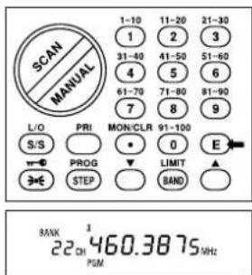 ALBRECHT AE 77 H - Storing Search Frequencies - 6