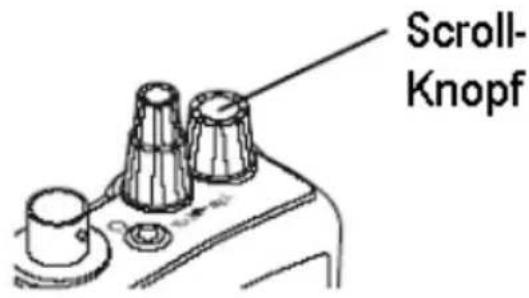 ALBRECHT AE 230 H - Verwendung des Scroll-Knopfes - 1