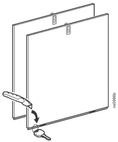 APC AR7371G - NetShelter™ SX Side Panel Installation - 1