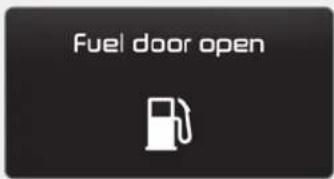 KIA Optima PHEV (2017) - Opening the fuel filler lid - 3