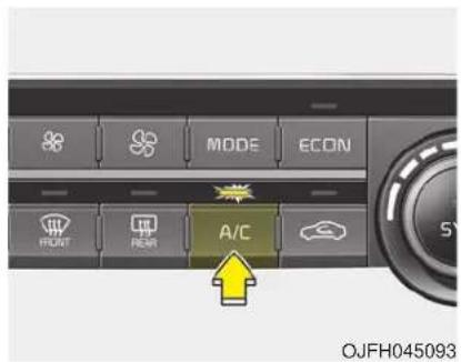KIA Optima PHEV (2017) - Sunroof inside air recirculation (if equipped) - 2