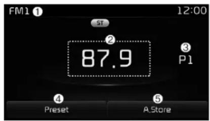 KIA Optima PHEV (2017) - Radio Mode - 1