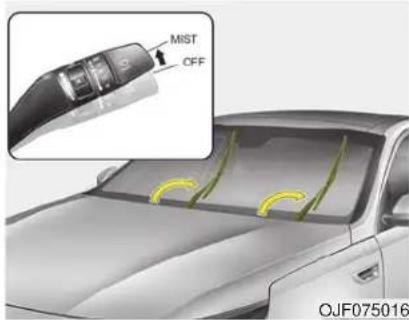 KIA Optima PHEV (2017) - Blade replacement - 1