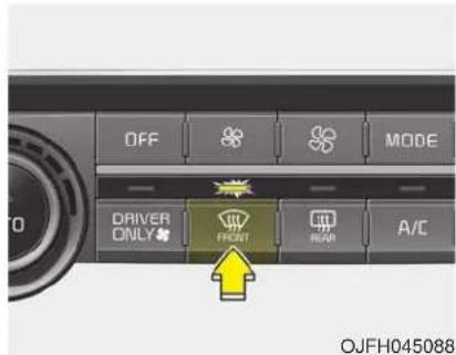 KIA Optima PHEV (2017) - \*NOTICE - 2nd row outlet vents (E,F) (if equipped) - 1