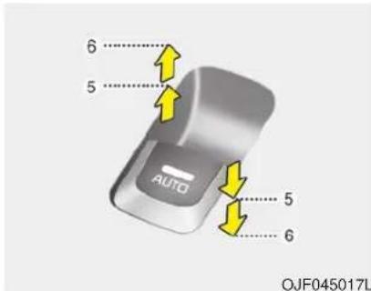 KIA Optima PHEV (2017) - Auto up/down window (if equipped) - 1