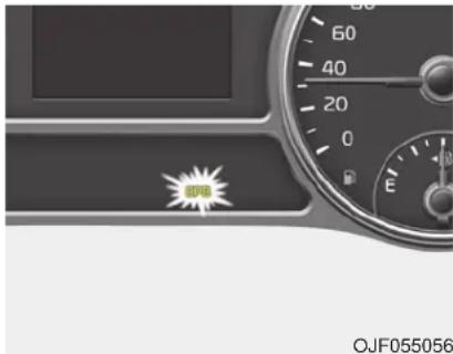 KIA Optima PHEV (2017) - EPB malfunction indicator (if equipped) - 1