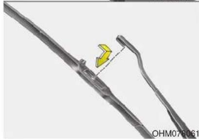 KIA Optima PHEV (2017) - CAUTION - Wiper arms - 2