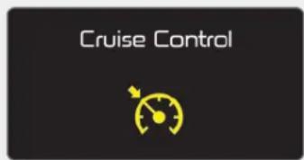KIA Optima PHEV (2017) - To convert to cruise control mode: - 2
