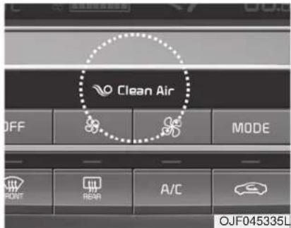 KIA Optima PHEV (2017) - CLEAN AIR (IF EQUIPPED) - 1