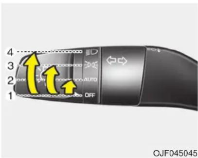 KIA Optima PHEV (2017) - Lighting control - 1