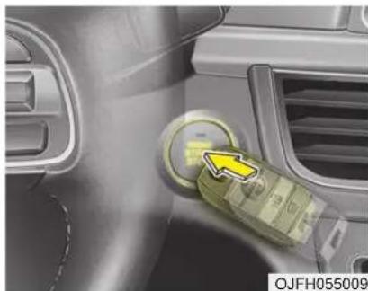 KIA Optima PHEV (2017) - WARNING - Unintended vehicle movement - 1