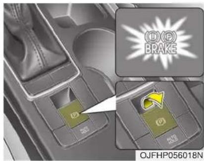 KIA Optima PHEV (2017) - Electronic parking brake (EPB) (if equipped) - 1
