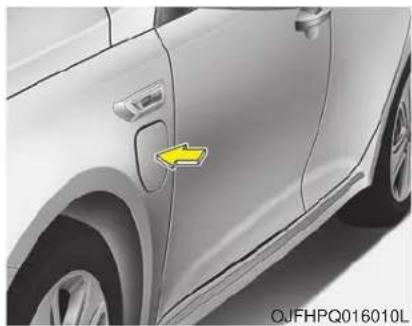 KIA Optima PHEV (2017) - How to Connect Normal Charger - 1