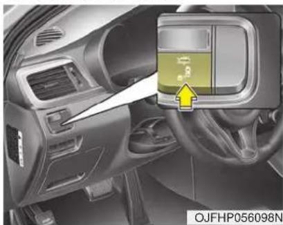 KIA Optima PHEV (2017) - BSD (Blind Spot Detection) / LCA (Lane Change Assist) - 1