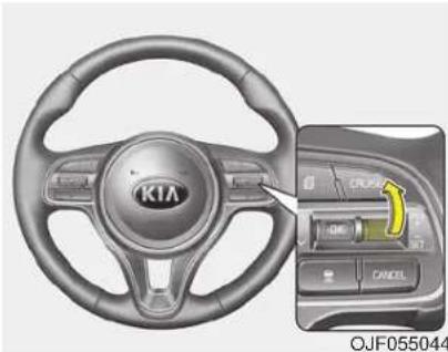 KIA Optima PHEV (2017) - Speed setting (ASCC) - 3