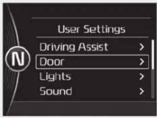 KIA Optima PHEV (2017) - User Settings Mode - 1