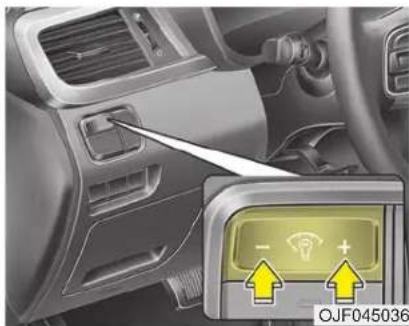KIA Optima PHEV (2017) - Instrument Cluster Control - 1