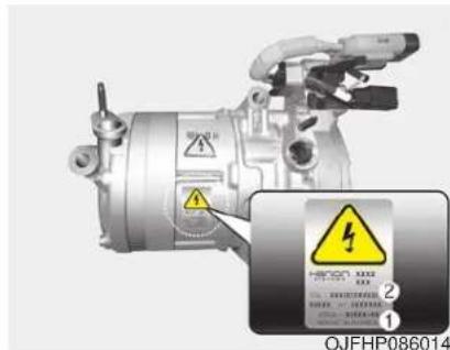KIA Optima PHEV (2017) - VEHICLE CERTIFICATION LABEL - 4