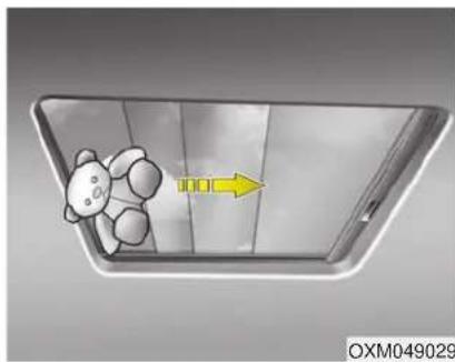 KIA Optima PHEV (2017) - When the sunshade is opened - 1