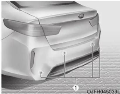 KIA Optima PHEV (2017) - REAR PARKING ASSIST SYSTEM (IF EQUIPPED) - 1