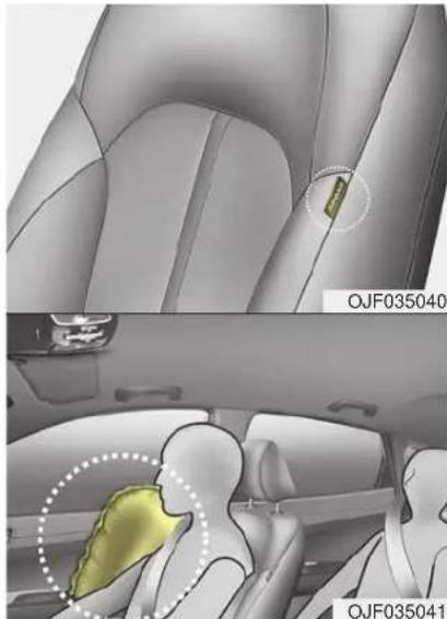 KIA Optima PHEV (2017) - WARNING - No attaching objects - 1
