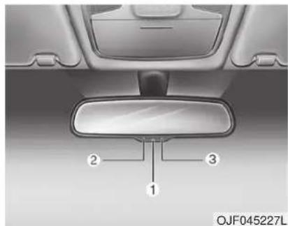 KIA Optima PHEV (2017) - CAUTION - Cleaning mirror - 1