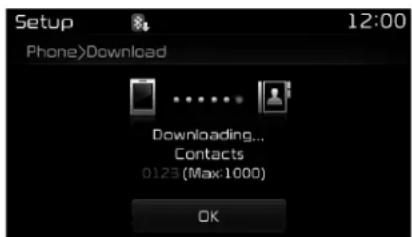KIA Optima PHEV (2017) - Downloading Contacts - 1