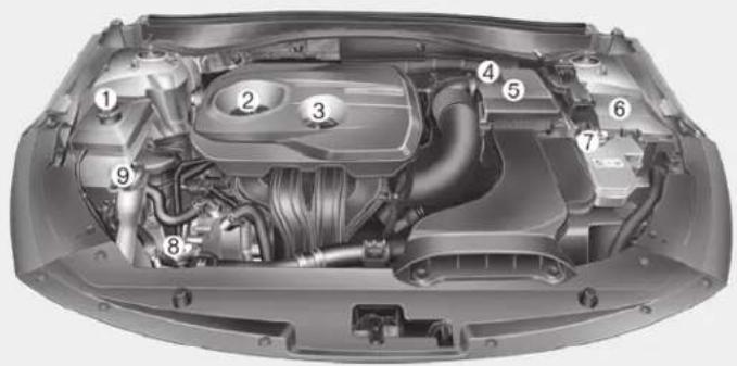 KIA Optima PHEV (2017) - ENGINE COMPARTMENT - 1
