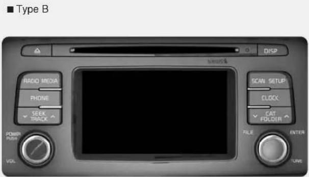 KIA Optima PHEV (2017) - AUDIO (With Touch Screen) (For Hybrid vehicle) - 1