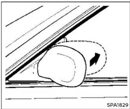 Diagram of a car wheel resting on an inclined plane with motion arrow indicating rotation (no text or symbols)