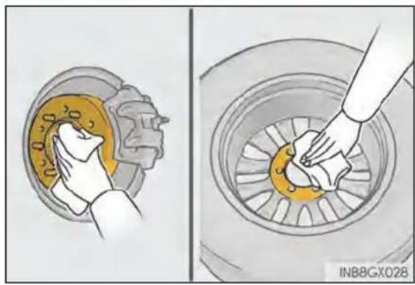 LEXUS GX 460 (2018) - Installing the spare tire - 1