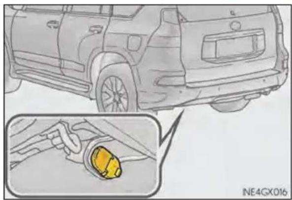 LEXUS GX 460 (2018) - Connecting trailer lights - 1