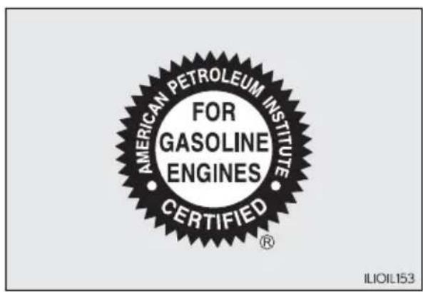 AMERICAN PETROLEUM INSTITUTE FOR GASOLINE ENGINES CERTIFIED® ILIOIL153