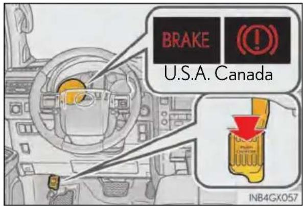 BRAKE U.S.A. Canada INB4GX057