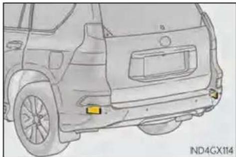 LEXUS GX 460 (2018) - ■Handling the radar sensor - 1