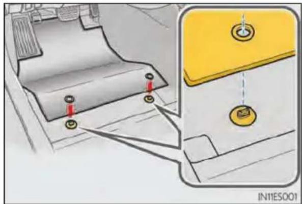 LEXUS GX 460 (2018) - Floor mat - 1