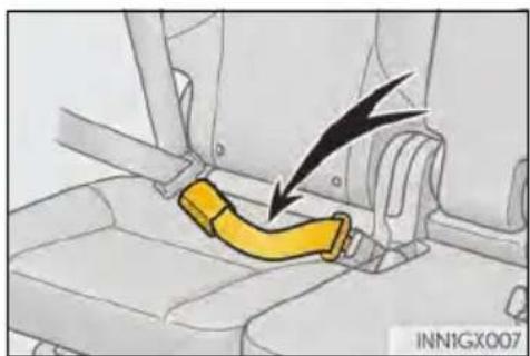 LEXUS GX 460 (2018) - Seat belt extender - 1