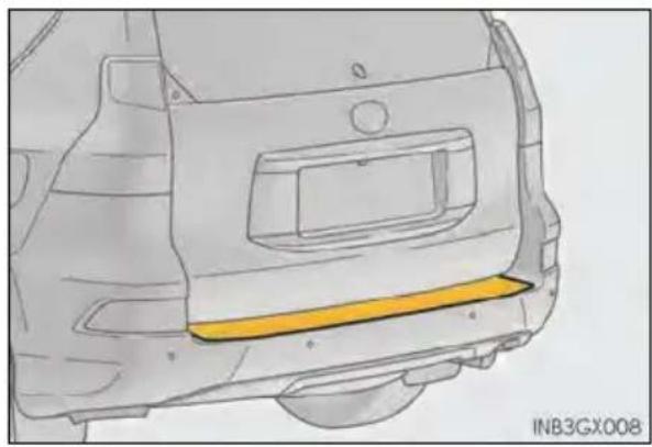 LEXUS GX 460 (2018) - Rear step bumper - 1