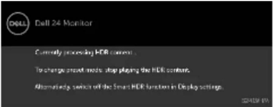DELL S2419HM - OSD Warning Messages - 7