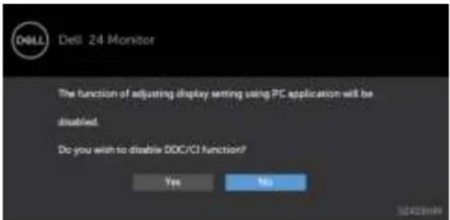 DELL S2419HM - OSD Warning Messages - 3